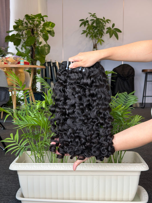 Poised Princess Curl Bundles + Lace