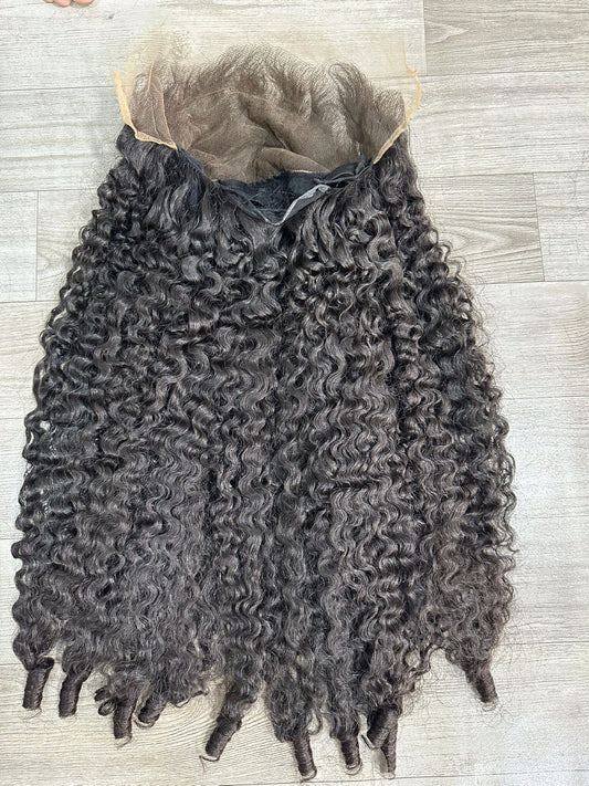 Burmese curly wigs