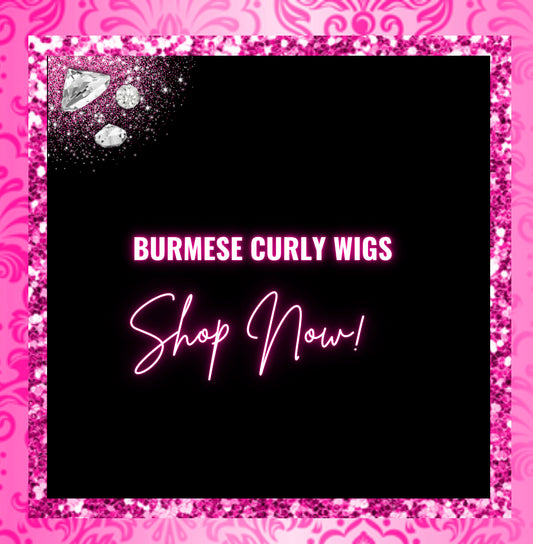 Burmese curly wigs