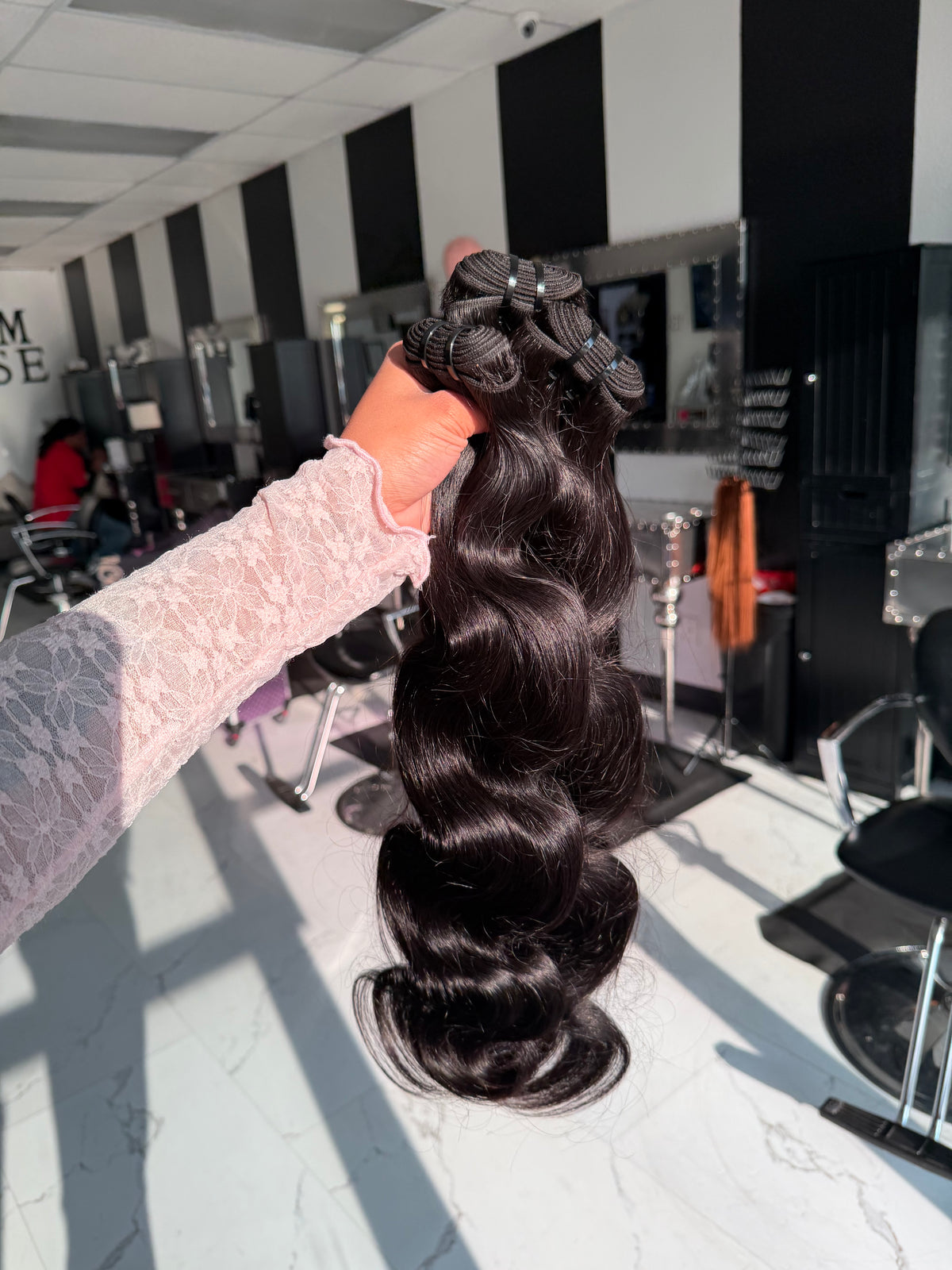 Poised Body Wave Bundles + Lace