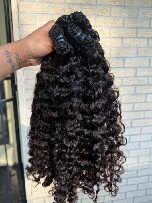 Poised Burmese Curl Bundles + Lace